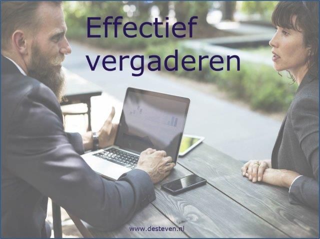 Effectief vergaderen